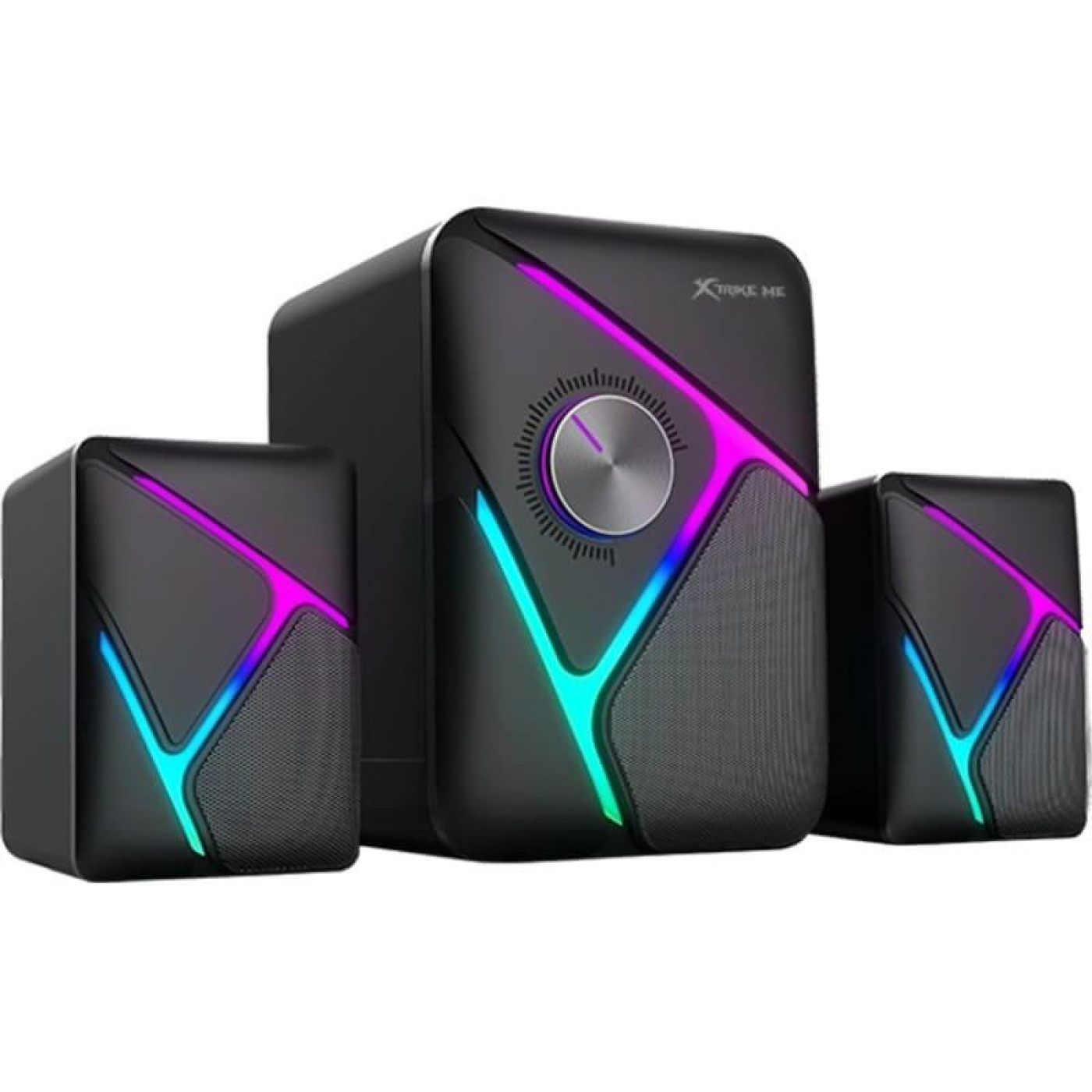 Акустическая система Xtrike Me 2.1 SK-610, 11Вт LED USB (SK-610)