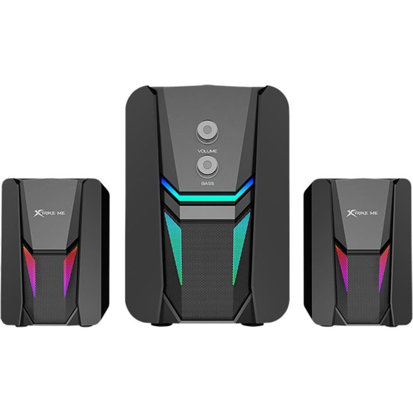 Акустична система 2.1 XTRIKE ME SK-612, 11Вт LED USB