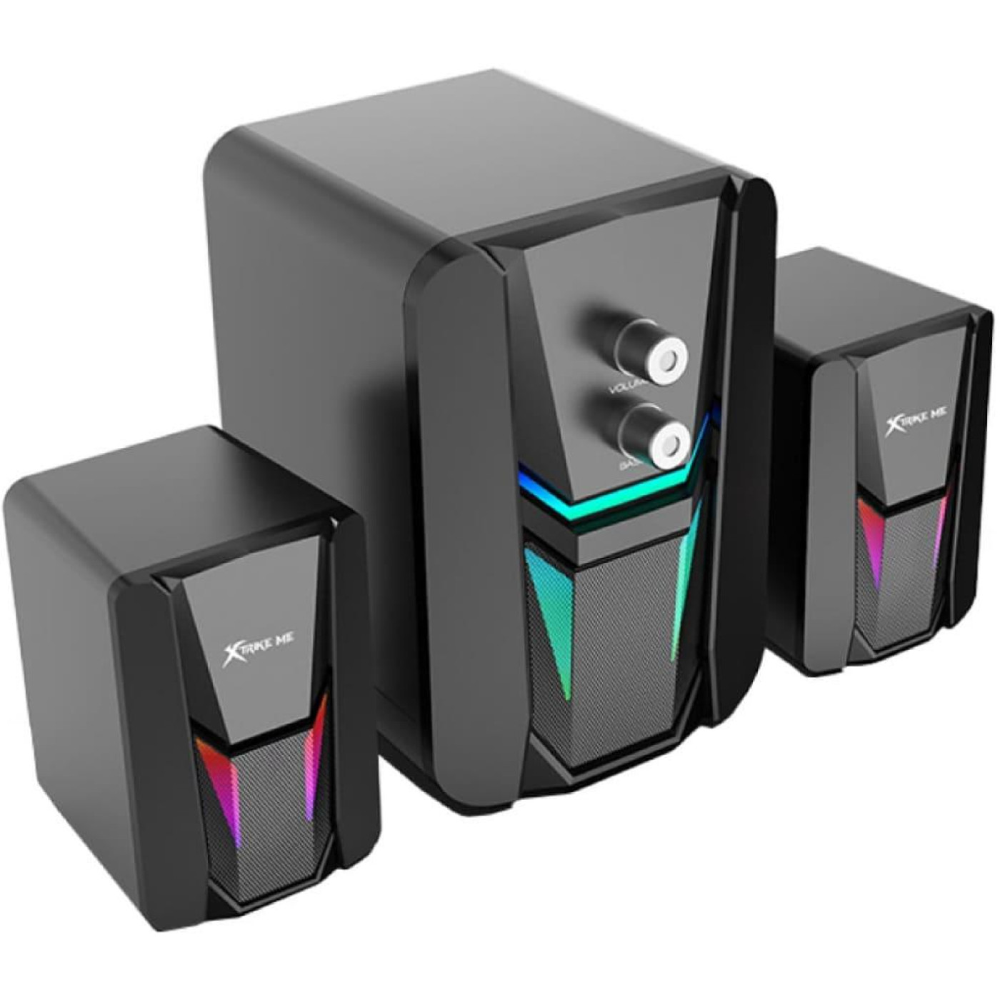 Акустична система 2.1 XTRIKE ME SK-612, 11Вт LED USB