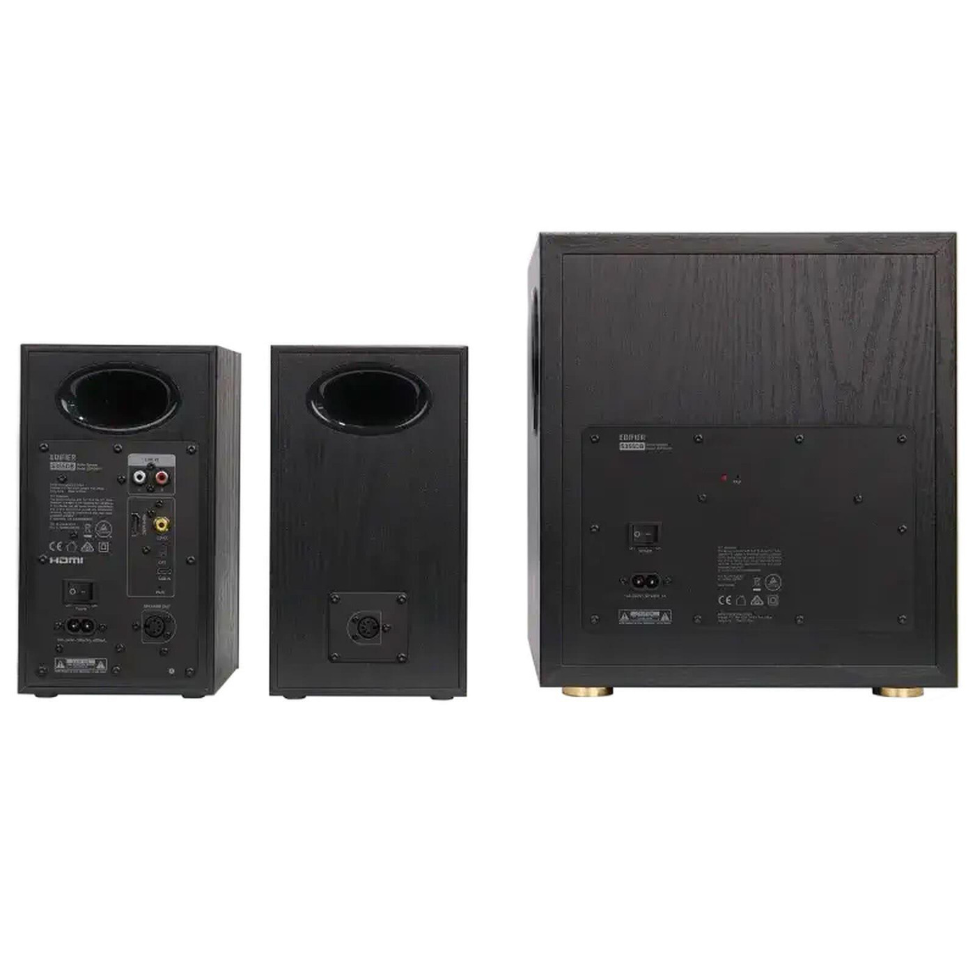 Акустическая система Edifier 2.1 S355DB Black 150W Bluetooth Hi-Res (S355DBBlack)