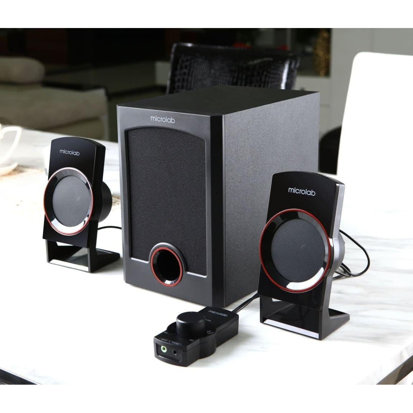 Акустическая система Microlab 2.1 M-111 Black (M-111)