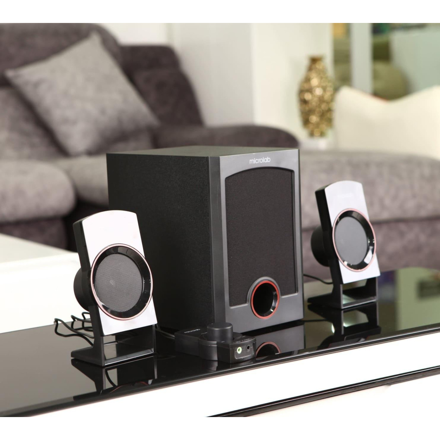 Акустическая система Microlab 2.1 M-111 Black (M-111)