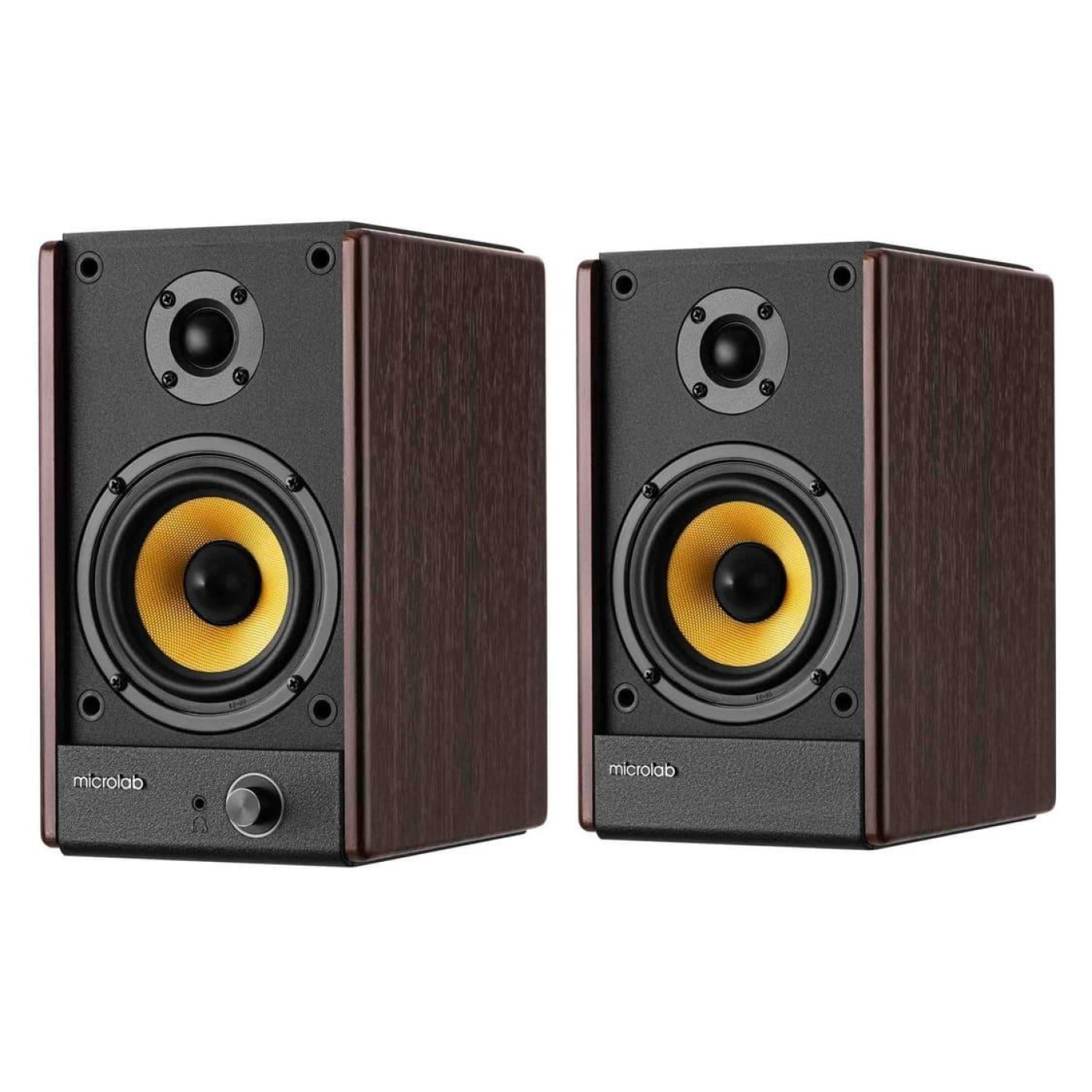 Акустическая система Microlab 2.0 SOLO 3 40W Brown (SOLO-3BR)