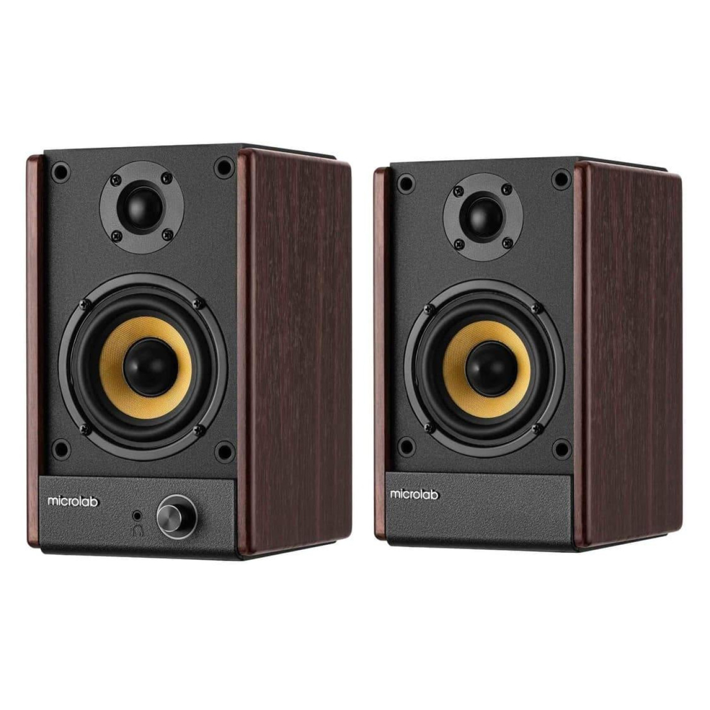 Акустическая система Microlab 2.0 SOLO 4 60W Brown (SOLO-4BR)