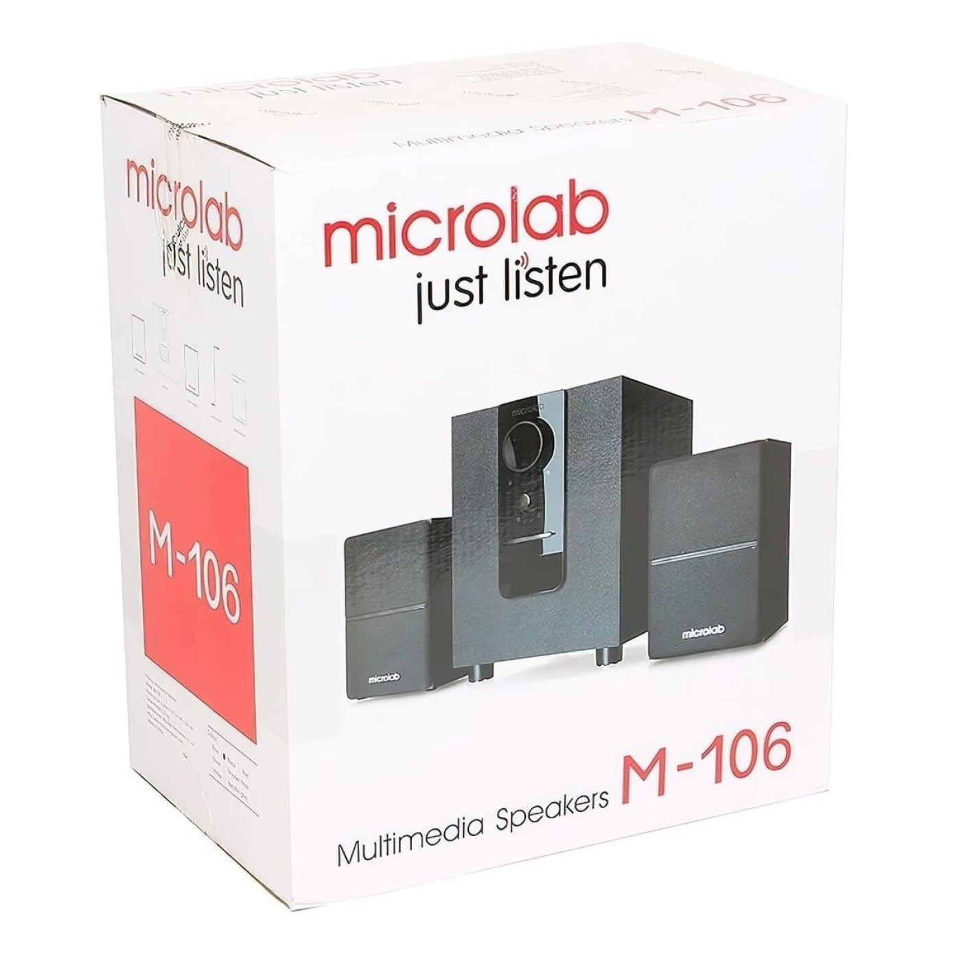 Акустическая система Microlab 2.1 M-106 Black (M-106)