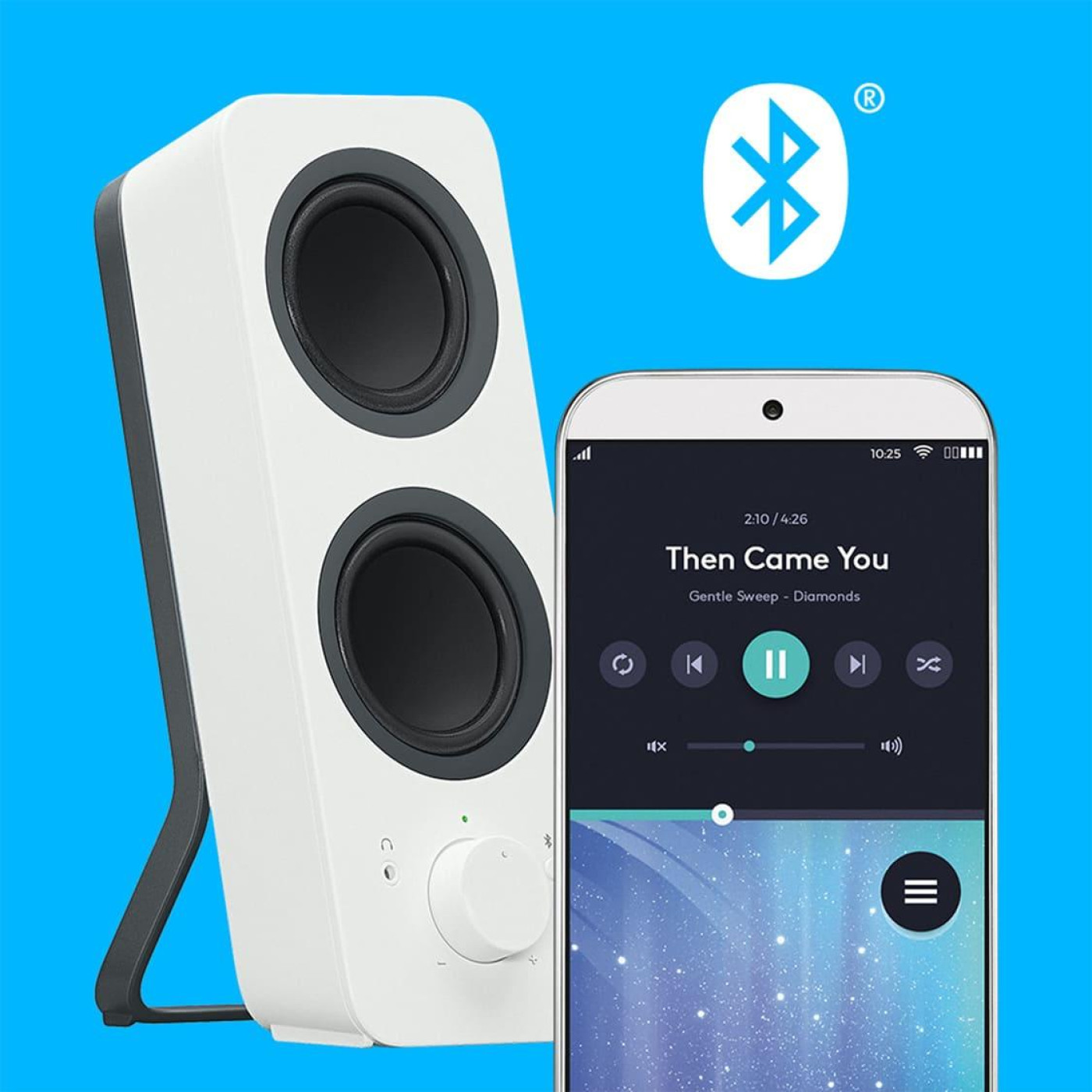 Акустическая система Logitech 2.0 Z207 White (980-001292)