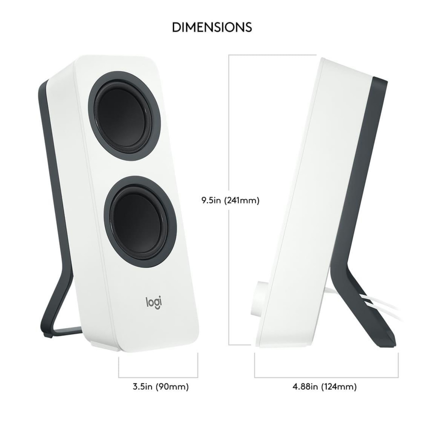 Акустическая система Logitech 2.0 Z207 White (980-001292)