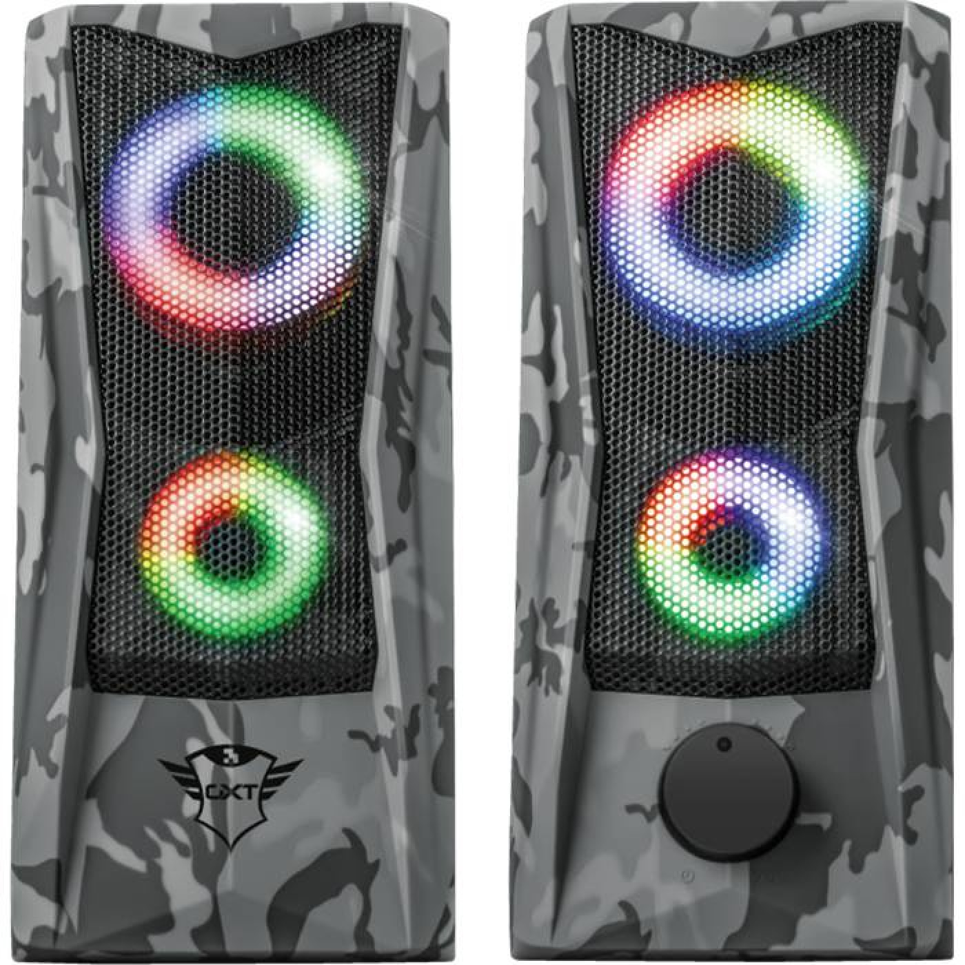 Акустична система Trust GXT 606 Javv RGB Snow Camo (23379)