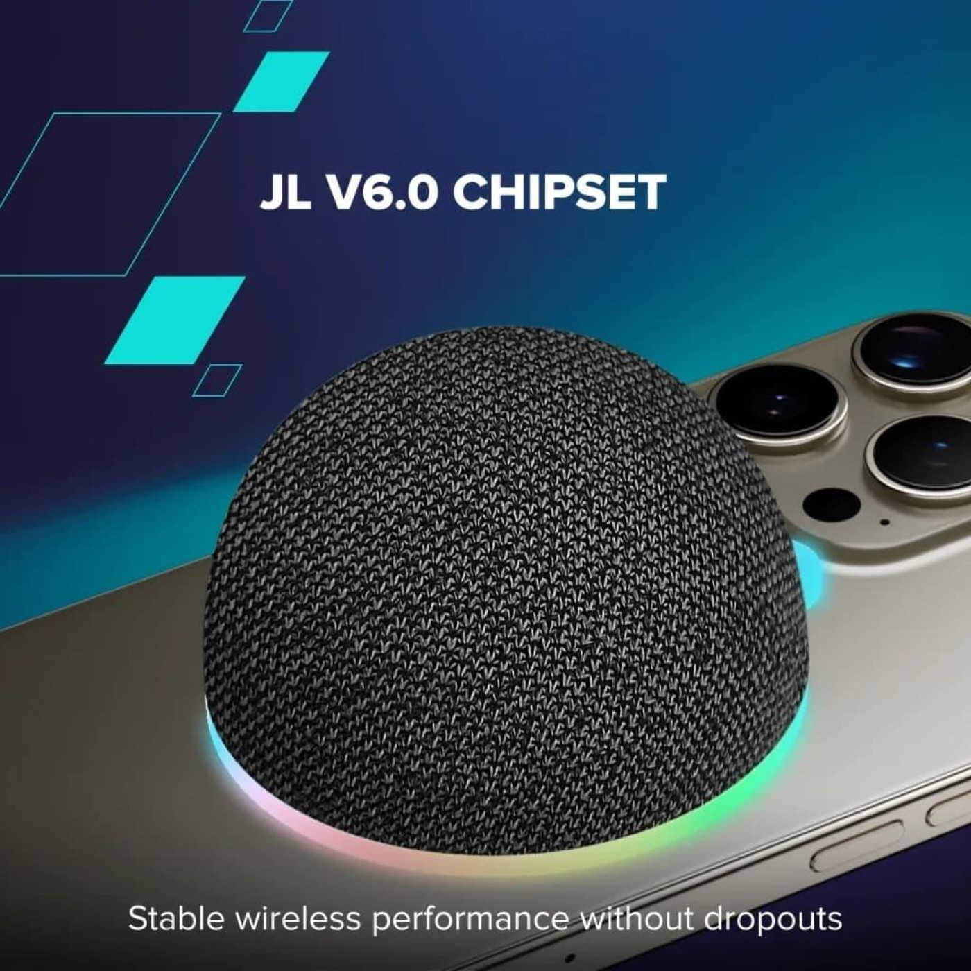 Портативная акустика Canyon Magnetic BT speaker OnMove 13 5W Black (CNE-CBTSP13B)