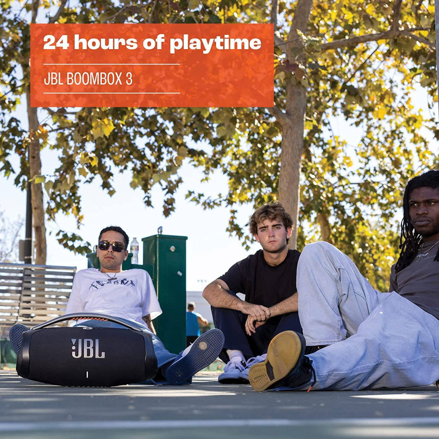 Портативная акустика JBL Boombox 3 Black (JBLBOOMBOX3BLKEP)