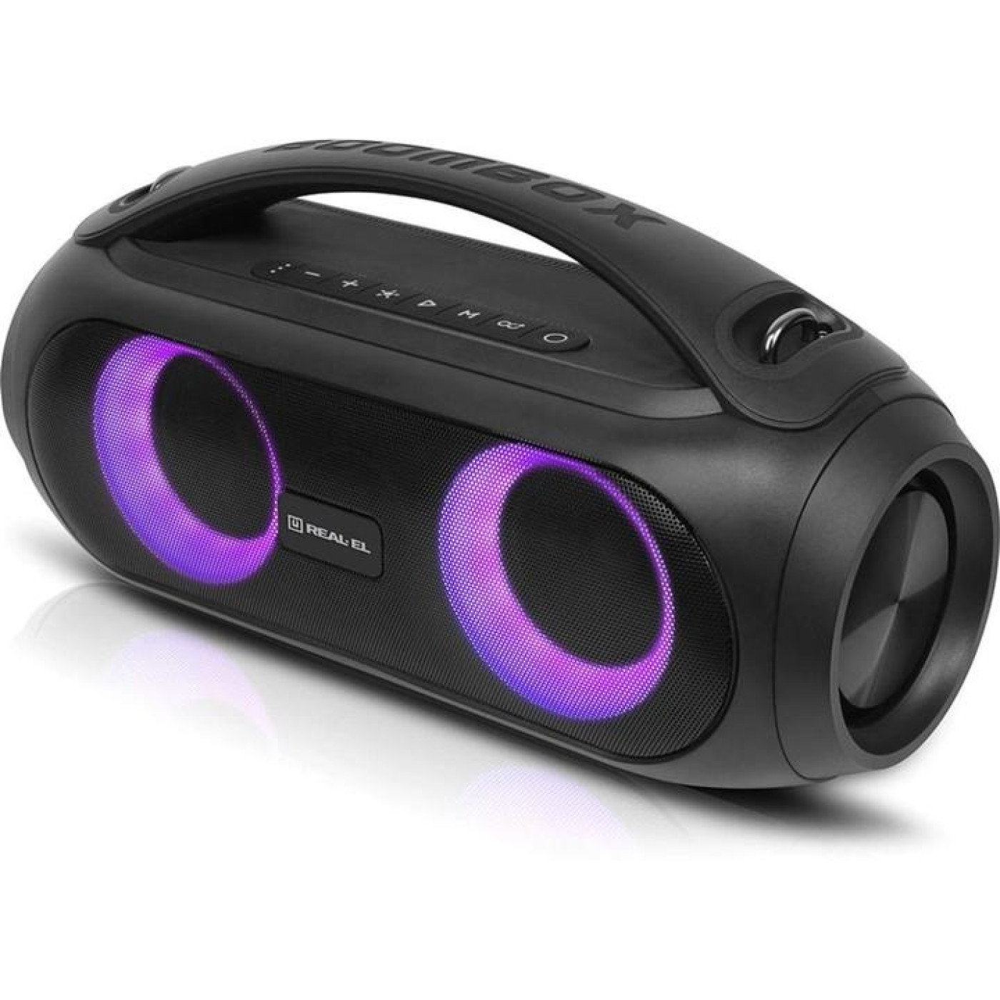 Портативная акустика Real-EL X-745 Black (X-745 Black)