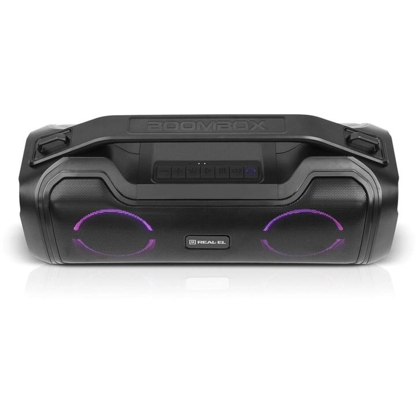 Портативная акустика Real-EL X-747 Black (X-747 Black)