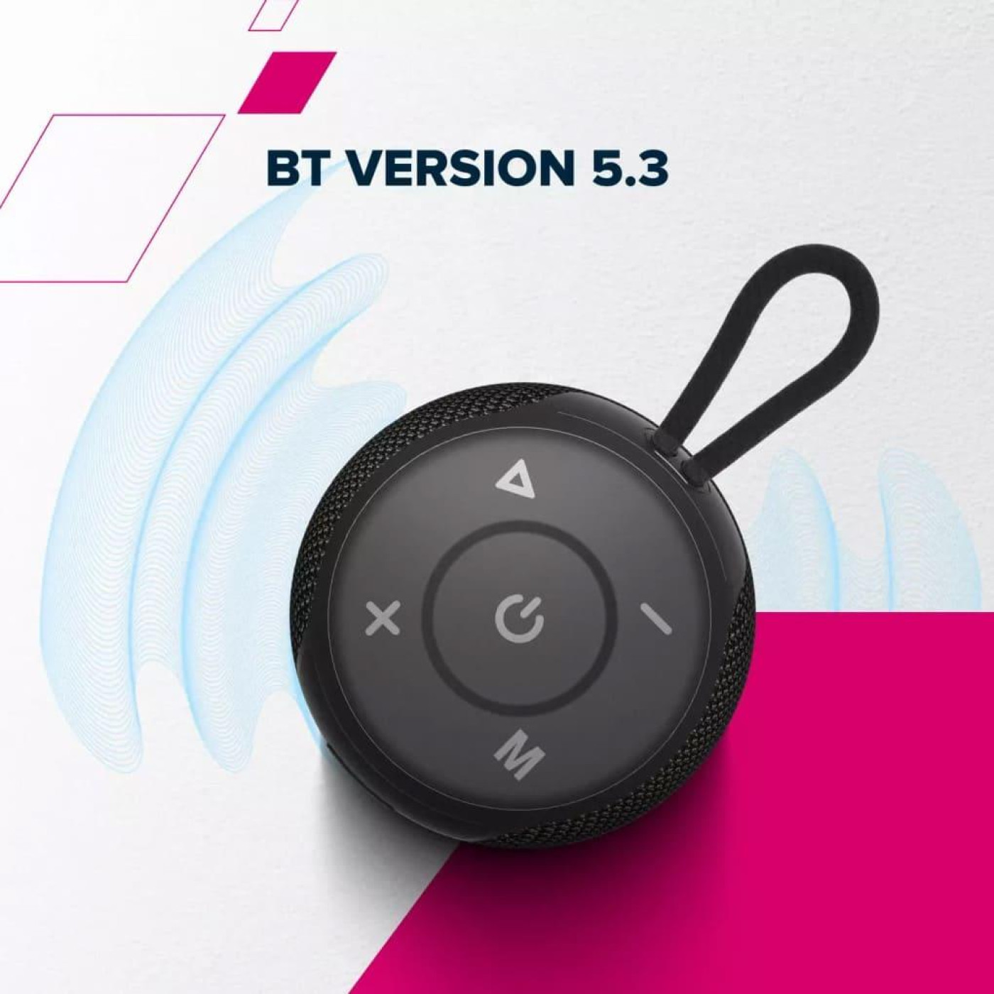 Портативна акустика Canyon OnMove 9 IPX6 TWS 10W Black (CNE-CBTSP9)