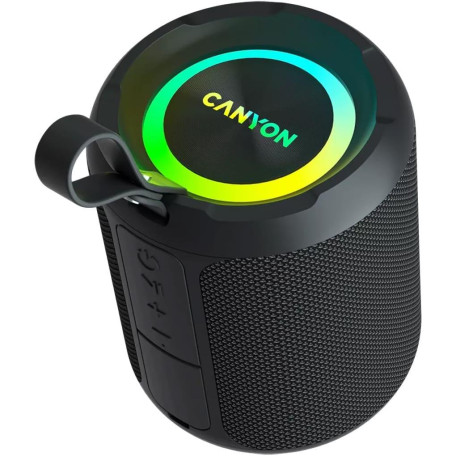Портативна акустика Canyon OnMove 11 IPX6 TWS 20W EQ RGB Black (CNE-CBTSP11)
