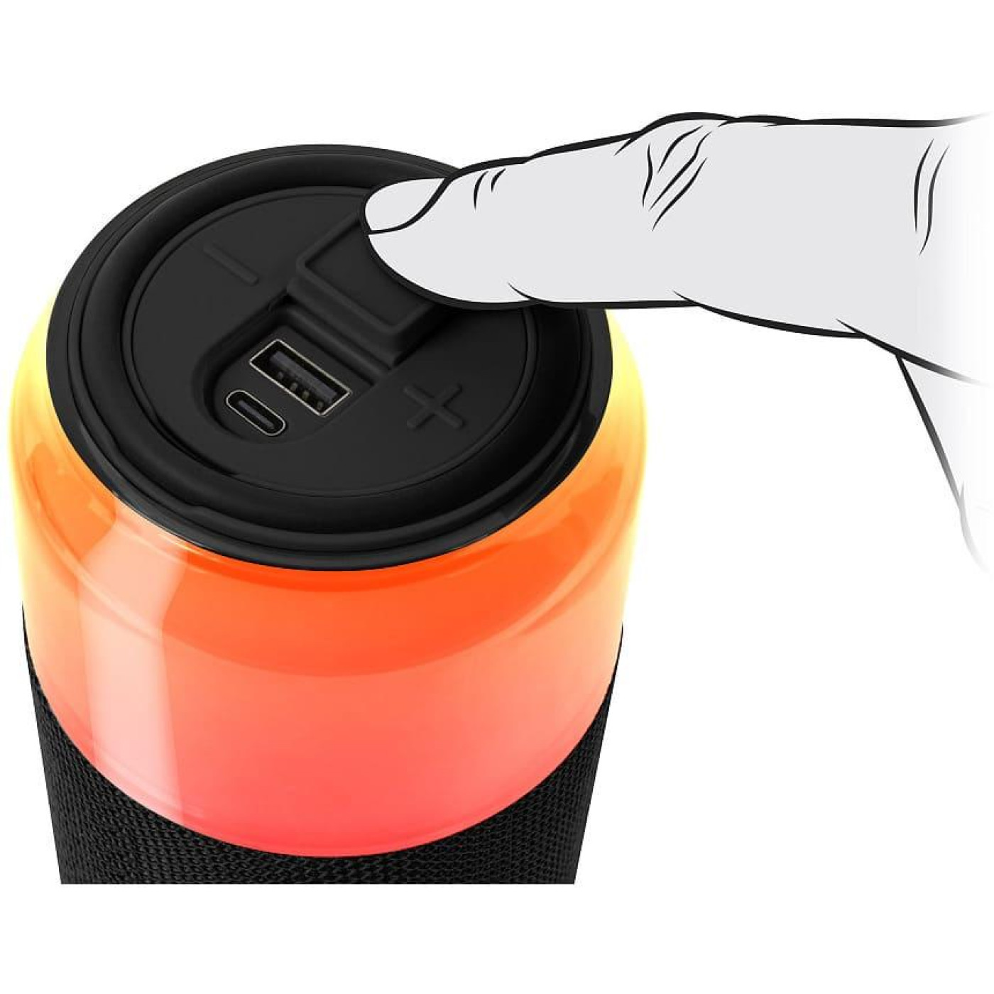 Портативна акустика Real-EL X-705 Black (EL121600024)