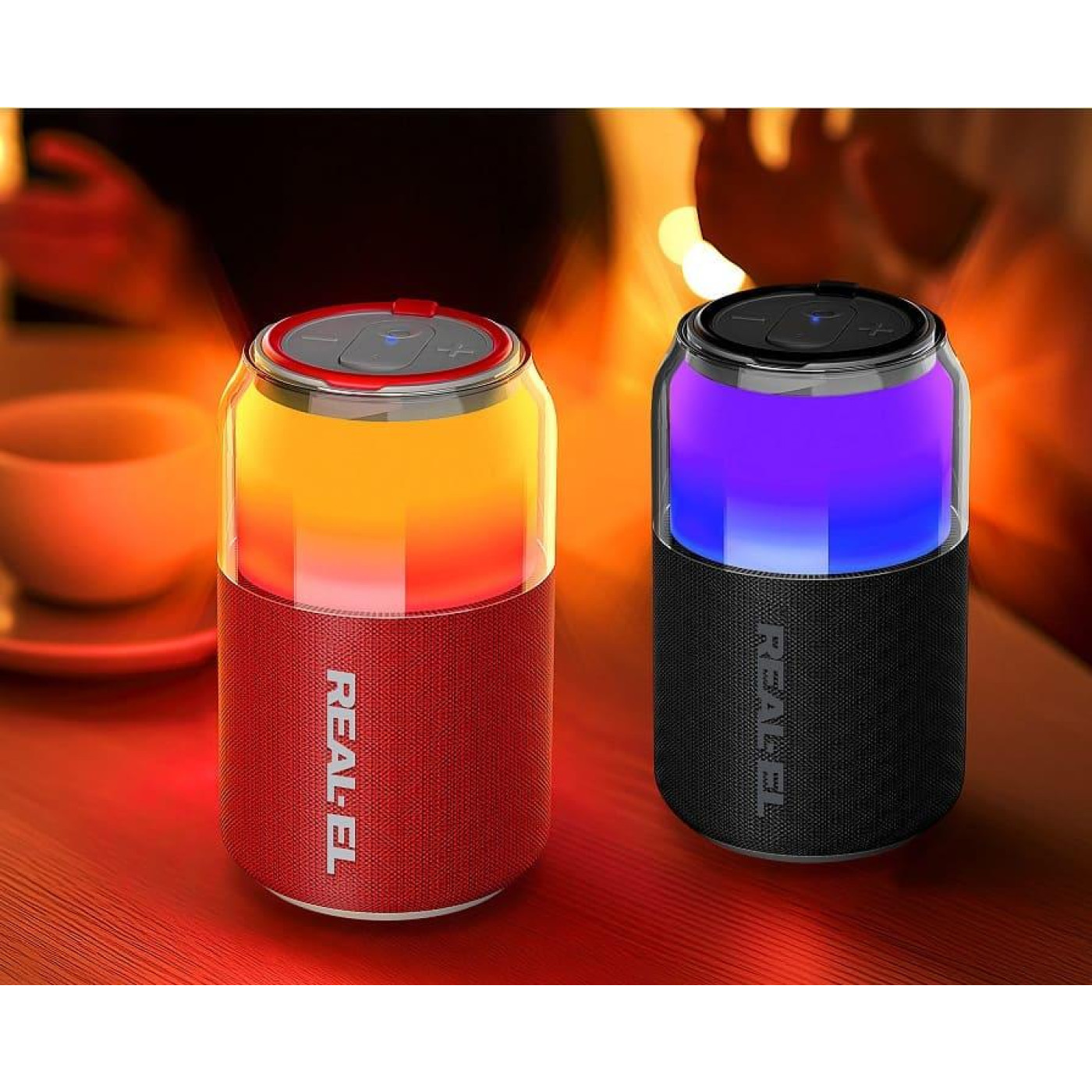 Портативная акустика Real-EL X-705 Red (EL121600025)