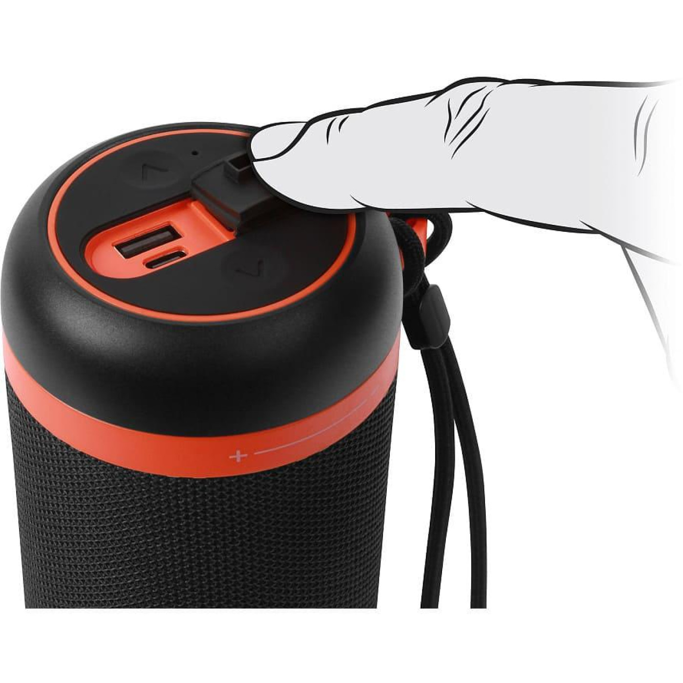 Портативная акустика Real-EL X-711 Black (EL121600026)