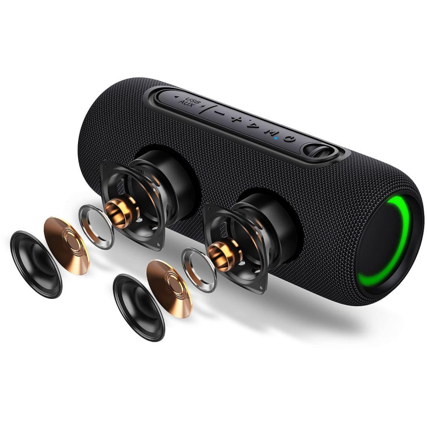 Портативная акустика Real-EL X-715 Black (EL121600027)