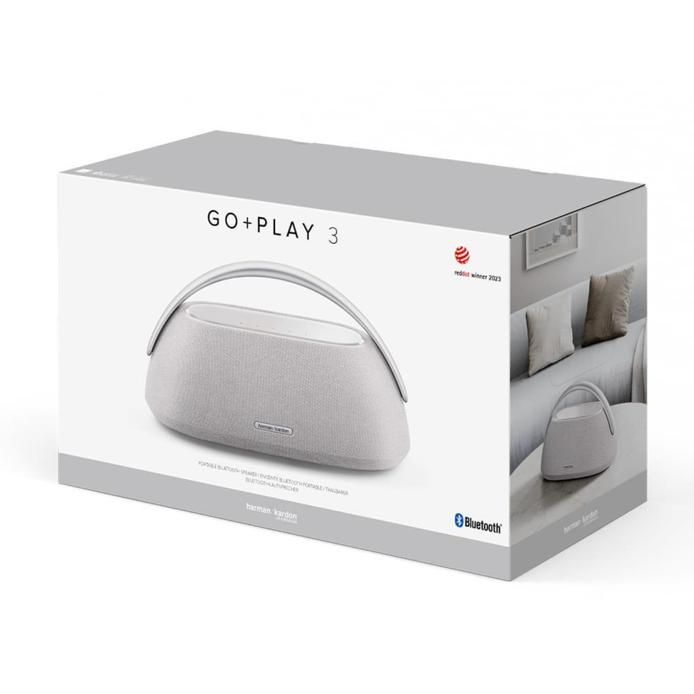 Портативна акустика HARMAN KARDON Harman/Kardon Go + Play 3 - Gray (HKGOPLAY3GRYEP)