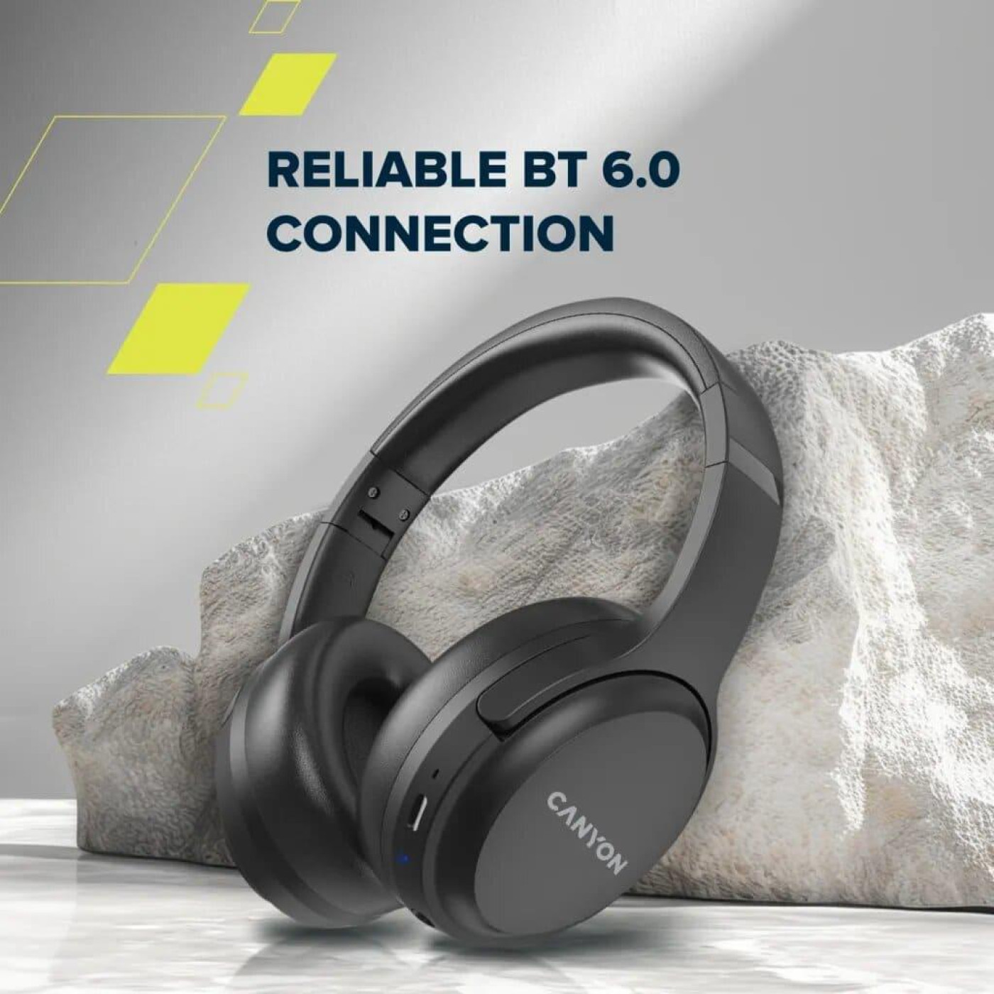 Портативна акустика Canyon BT Headset OnRiff 5 Black (CNS-CBTHS5B)
