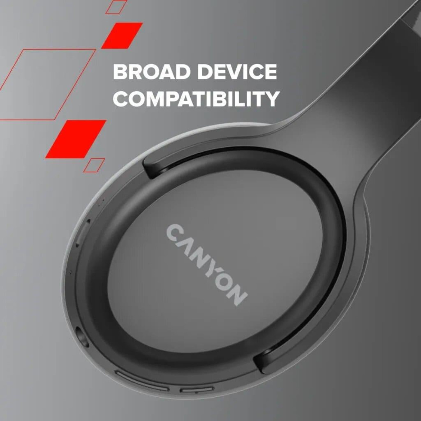 Портативна акустика Canyon BT Headset OnRiff 5 Black (CNS-CBTHS5B)