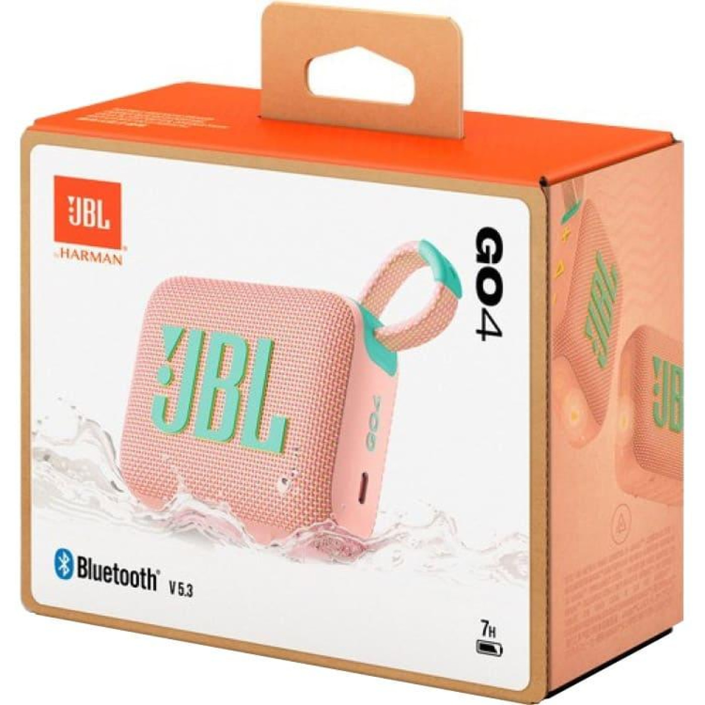 Портативна акустика JBL Go 4 Pink (JBLGO4PINK)