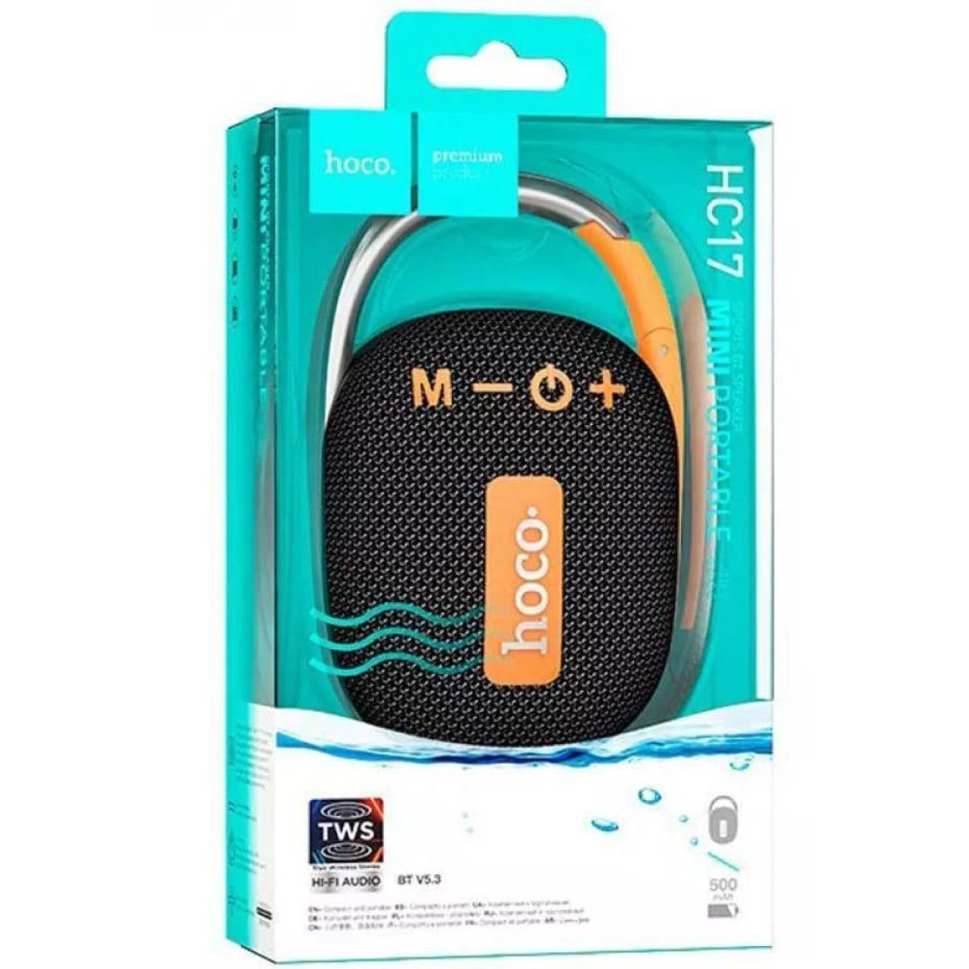 Портативна Акустика Hoco HC17 Easy joy sports black