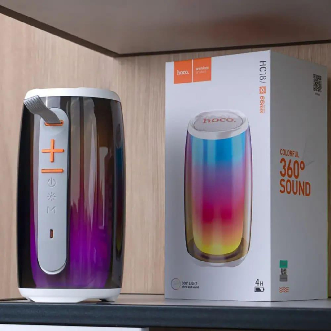 Портативна Акустика Hoco HC18 Jumper white