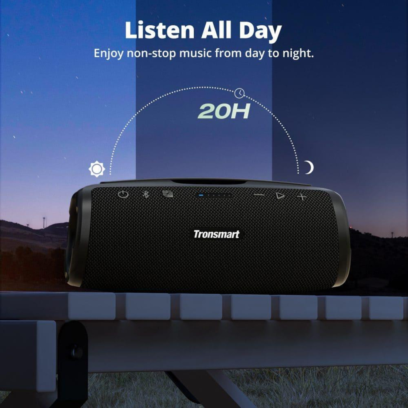 Портативная акустика Tronsmart Mirtune S100 Black (1120931)