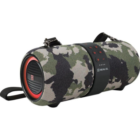 Портативная акустика Real-EL X-733 Camo (EL121600020)