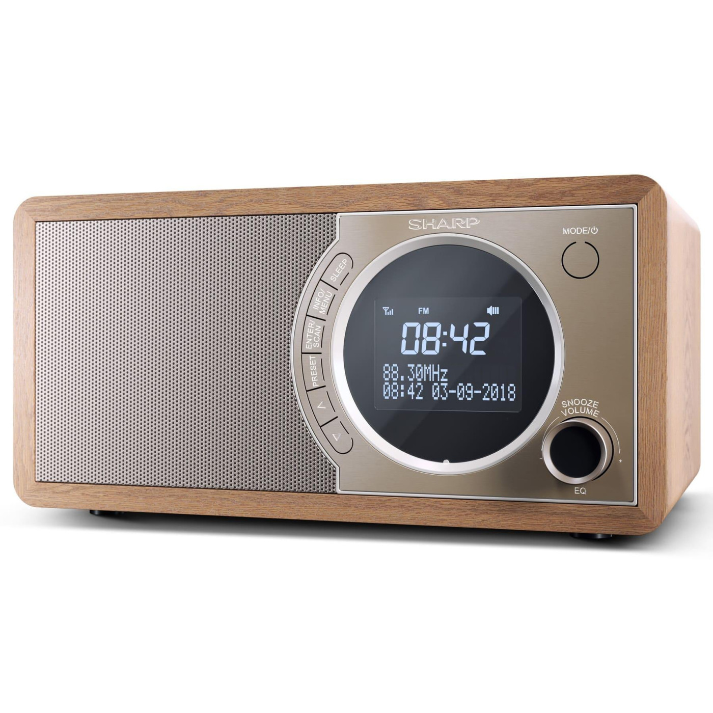 Портативна акустика Sharp DR-450(BR) (DR-450(BR))