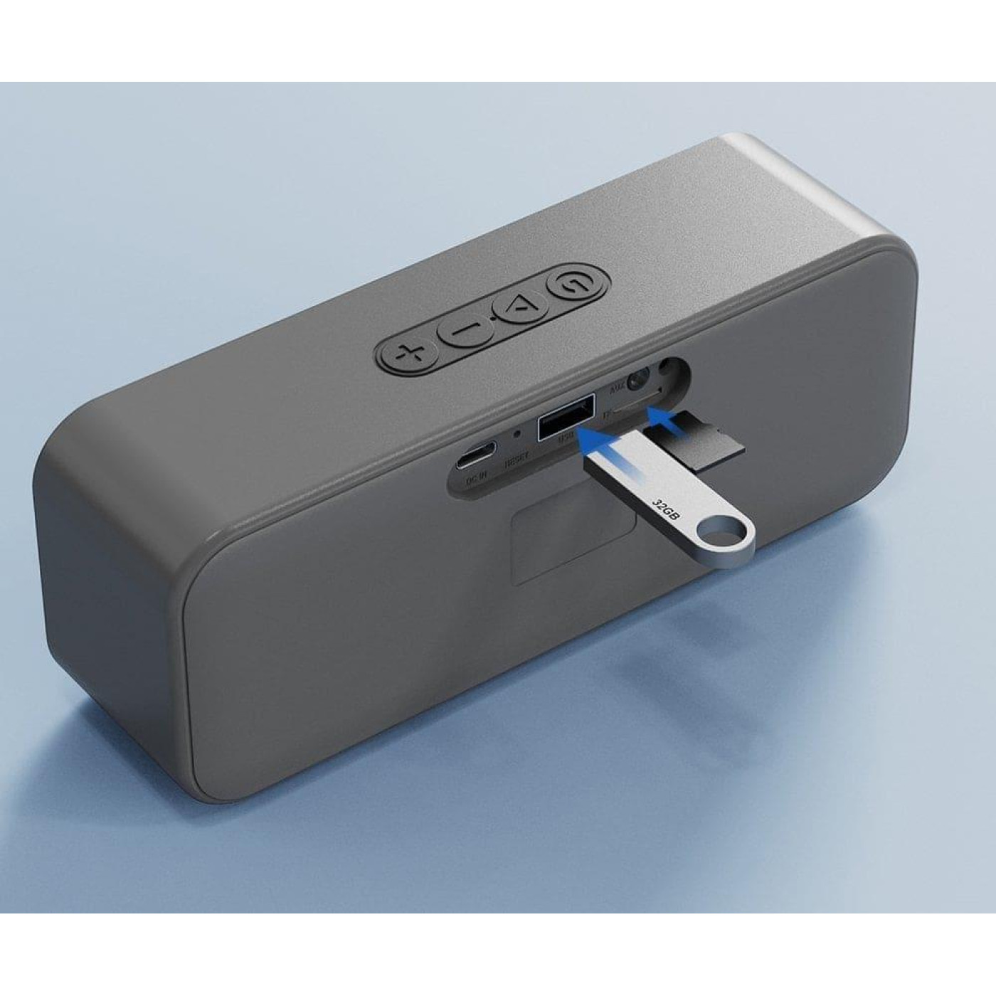 Портативная акустика Tronsmart T2 mini 2023 Grey (1000263)