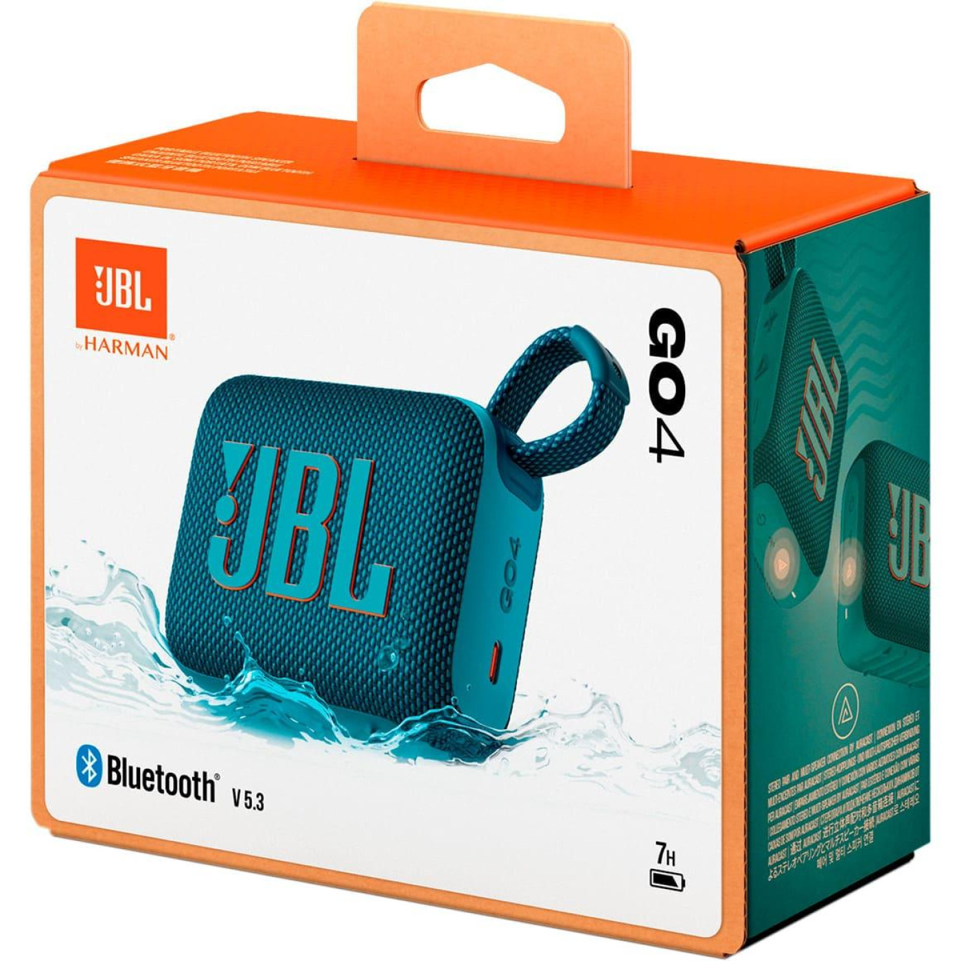 Портативна акустика JBL Go 4 Blue (JBLGO4BLU)