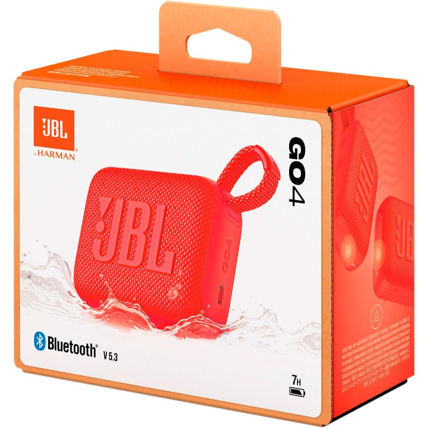 Портативна акустика JBL Go 4 Red (JBLGO4RED)