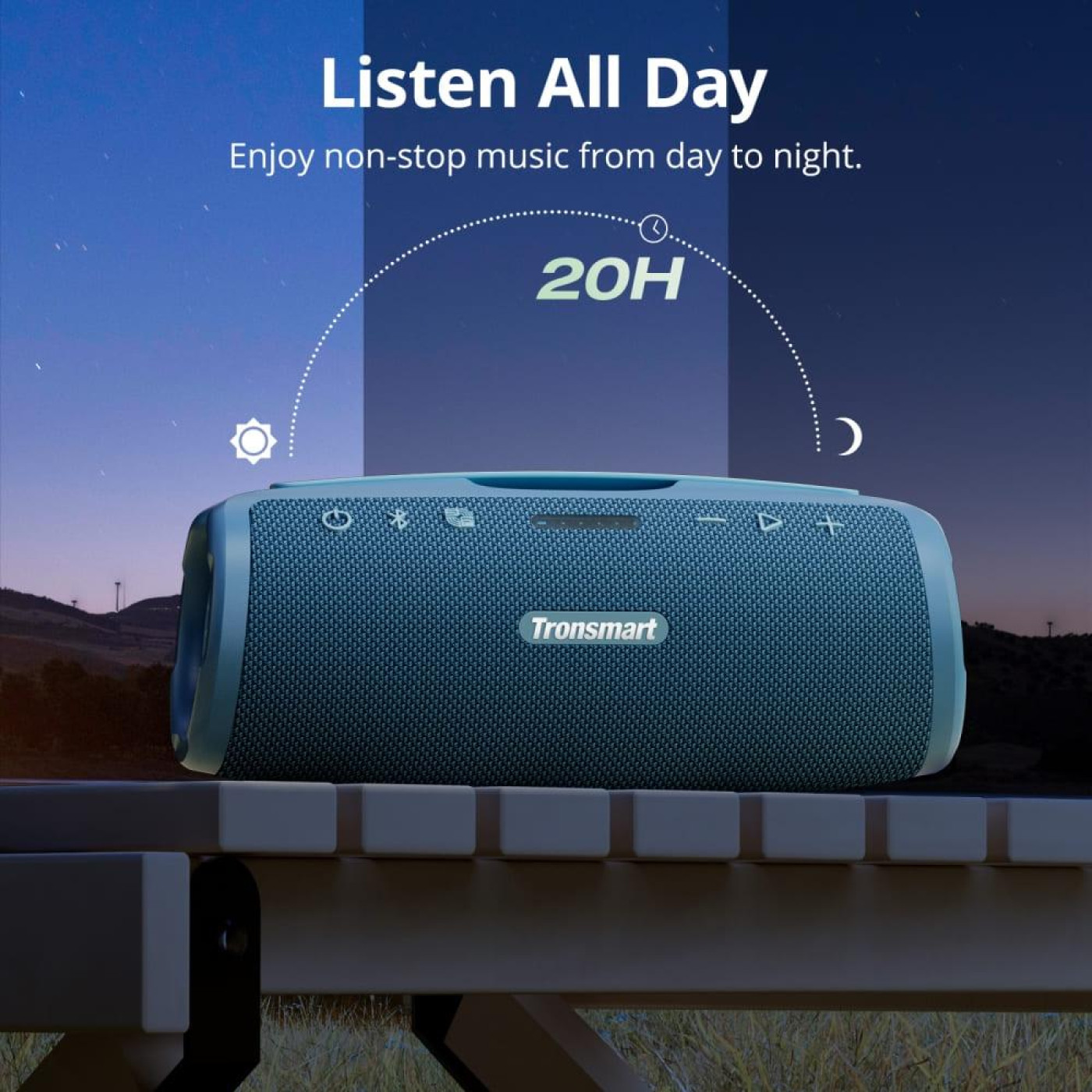 Портативна акустика Tronsmart Mirtune S100 Blue (1120932)