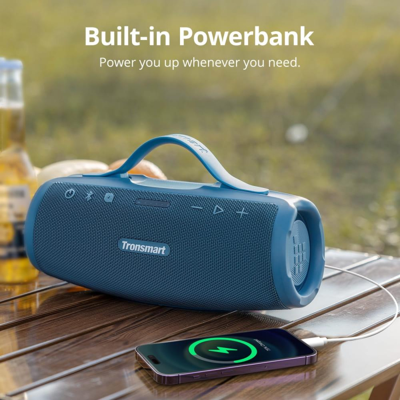Портативна акустика Tronsmart Mirtune S100 Blue (1120932)