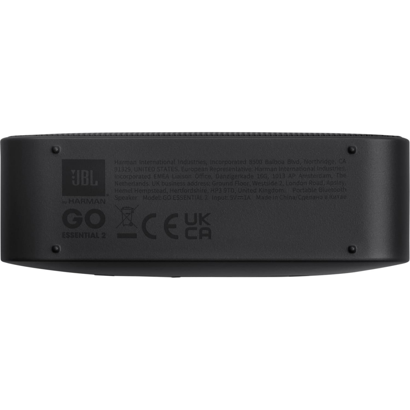 Портативна акустика JBL Go Essential 2 Black (JBLGOES2BLKEU)