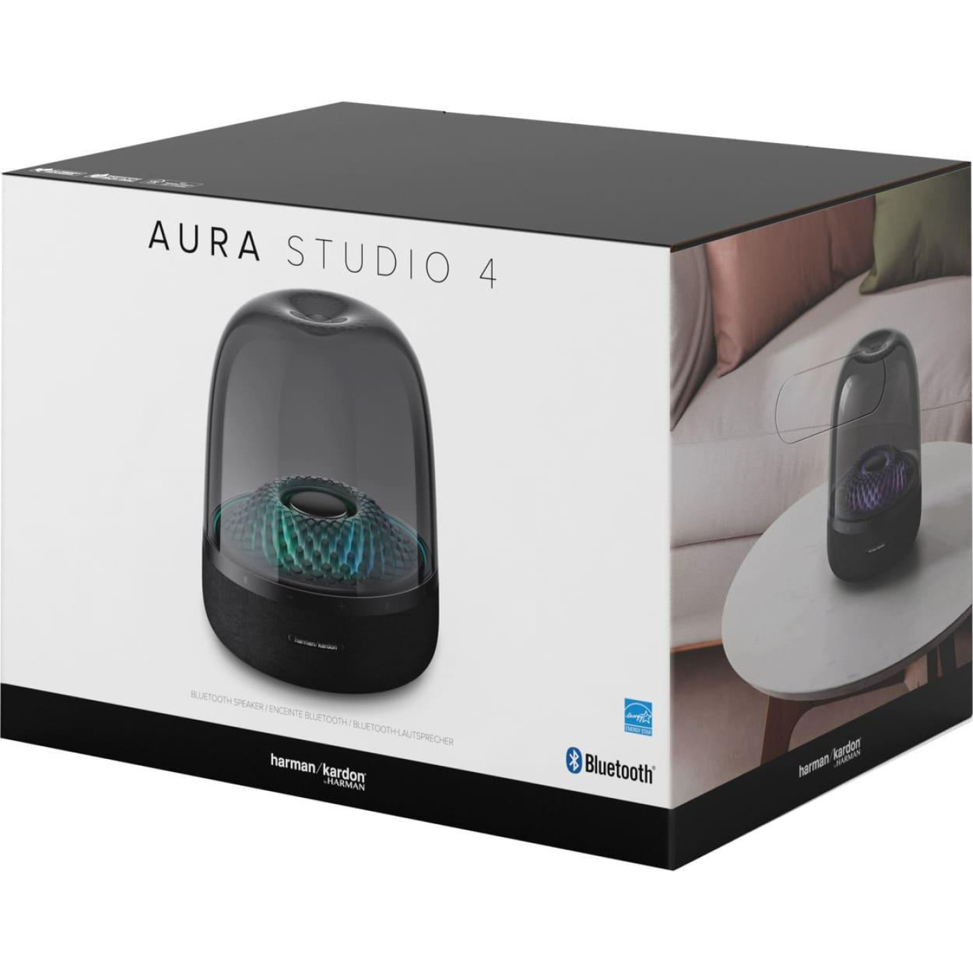 Портативная акустика HARMAN KARDON Harman-Kardon Aura Studio 4 Black (HKAURAS4BLKEP)