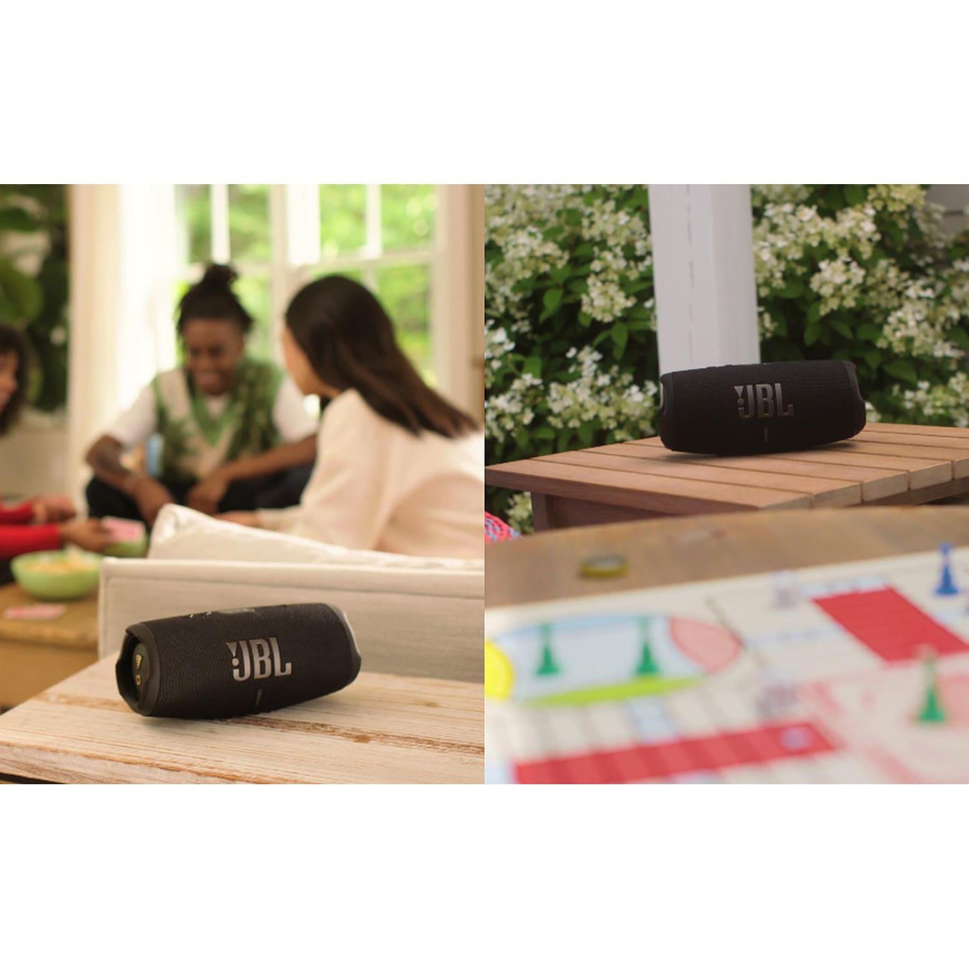 Портативная акустика JBL Charge 5 WI-FI Midnight Black (JBLCHARGE5WIFIBLK)
