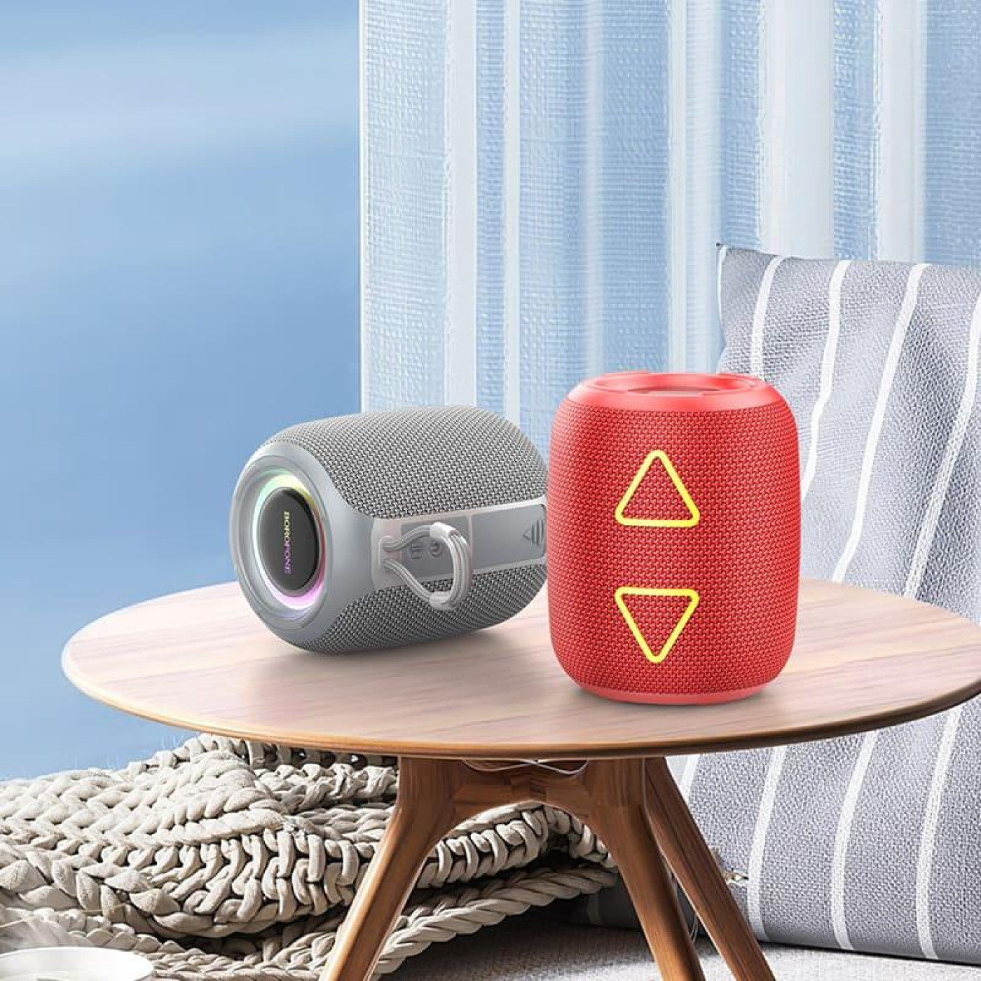 Портативна колонка BOROFONE BR36 Lucy sports BT speaker Dark Gray
