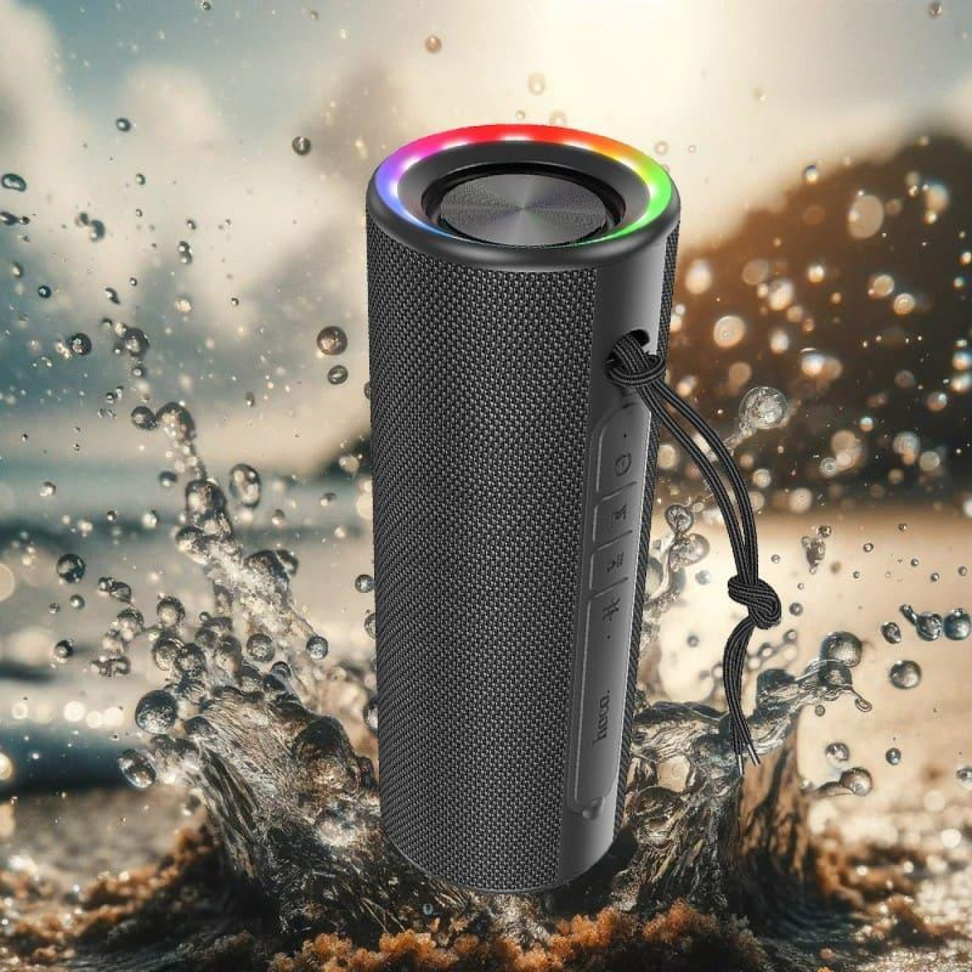 Портативна колонка HOCO HC20 Luster sports BT speaker Obsidian Black