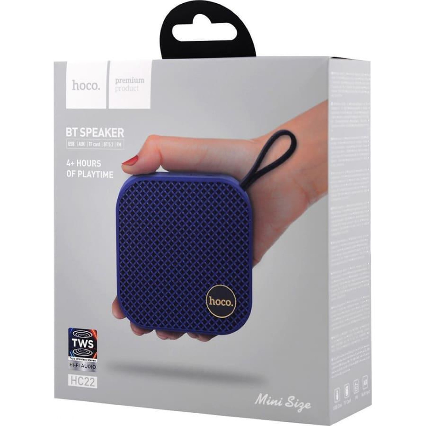 Портативна колонка HOCO HC22 Auspicious sports BT speaker Blue