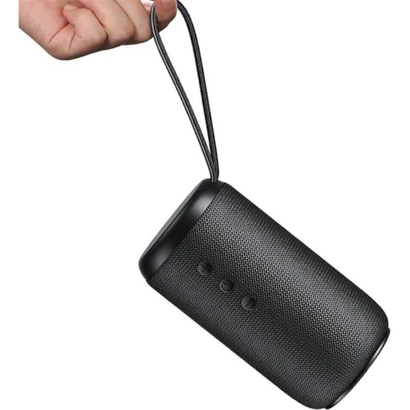 Портативна колонка Usams US-YC011 IPX7 Waterproof Wireless Speaker with Lanyard -- YC Series 2000mAh Black