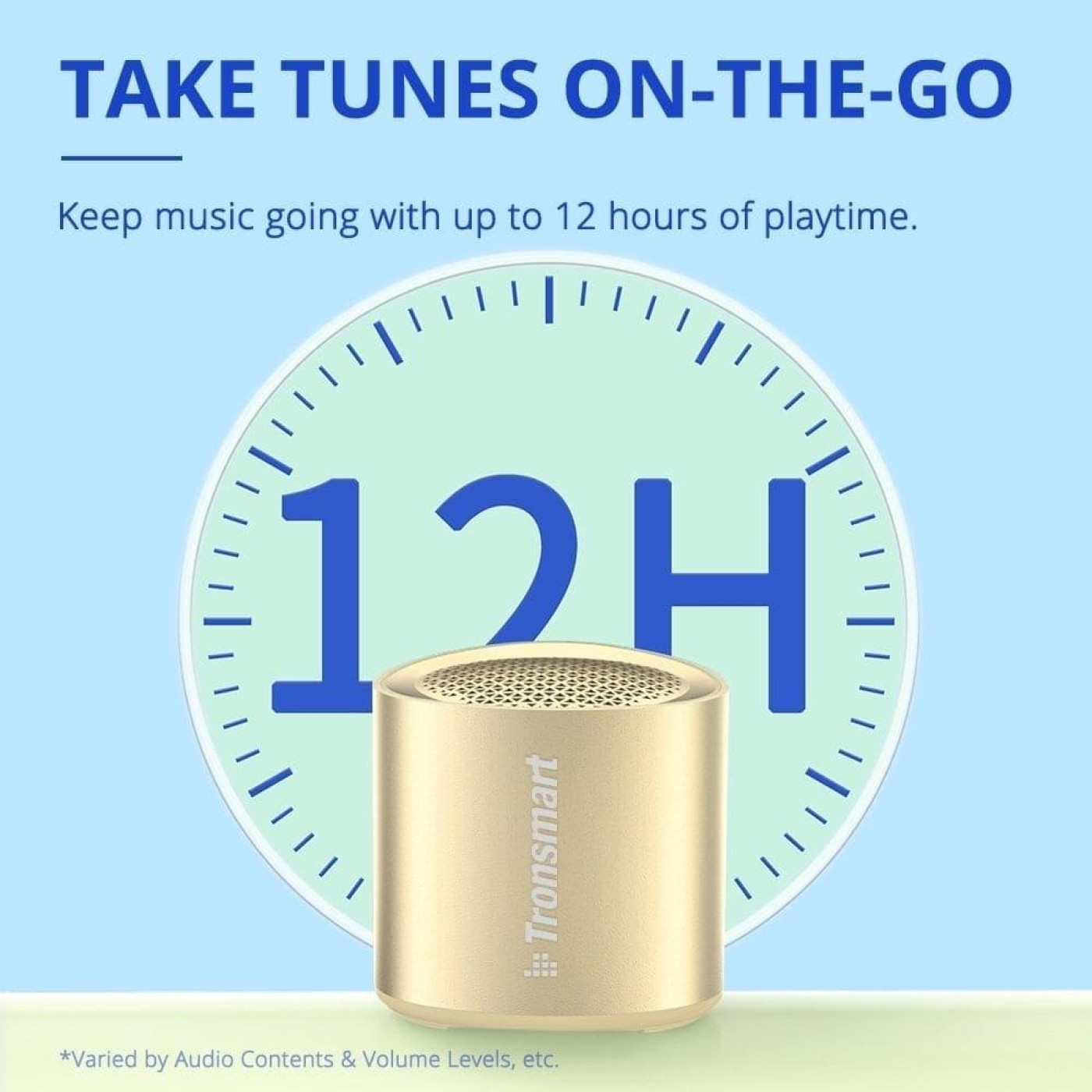 Портативна акустика Tronsmart Nimo Mini Speaker Gold