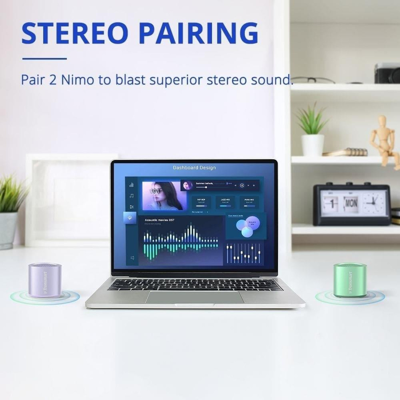 Портативна акустика Tronsmart Nimo Mini Speaker Green