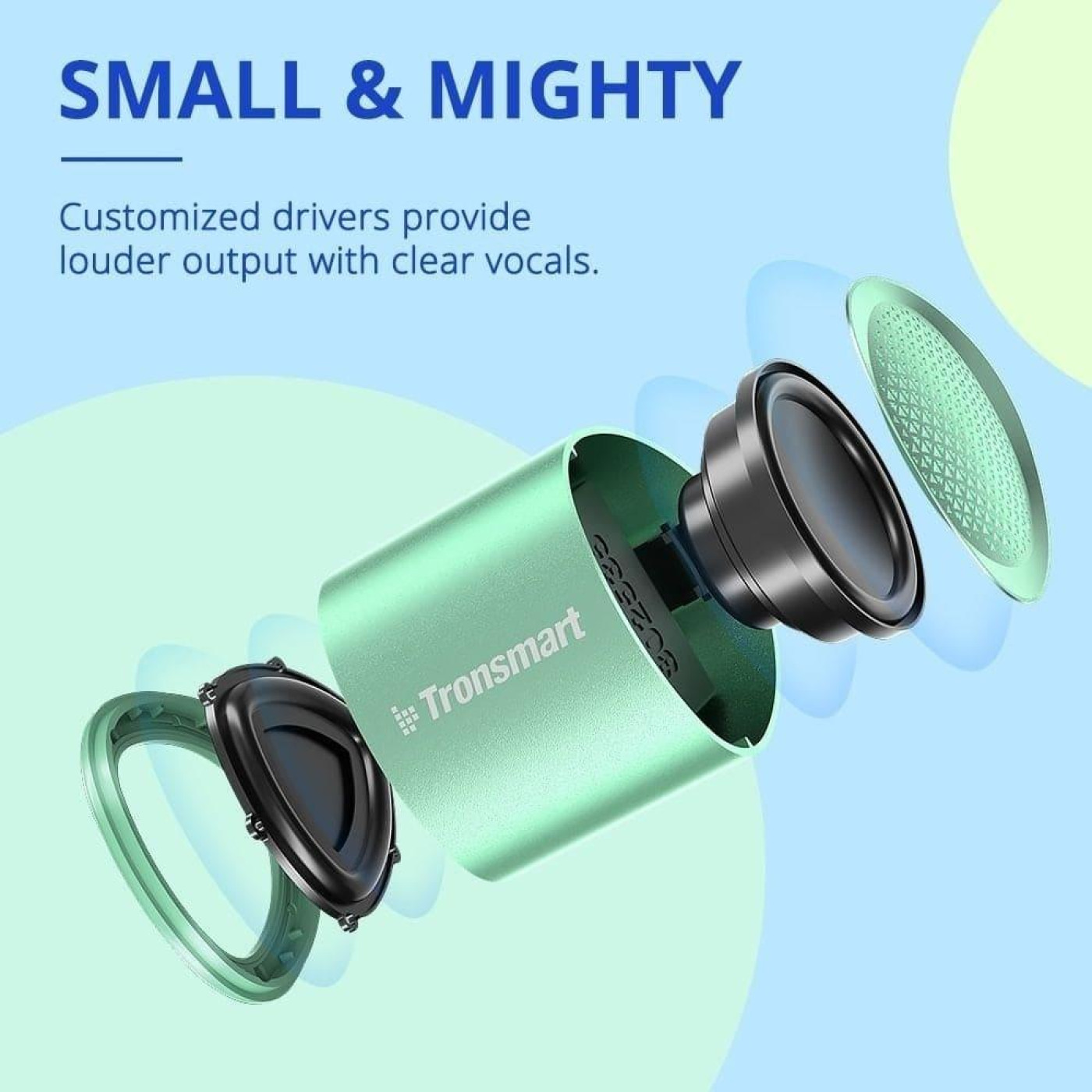 Портативна акустика Tronsmart Nimo Mini Speaker Green