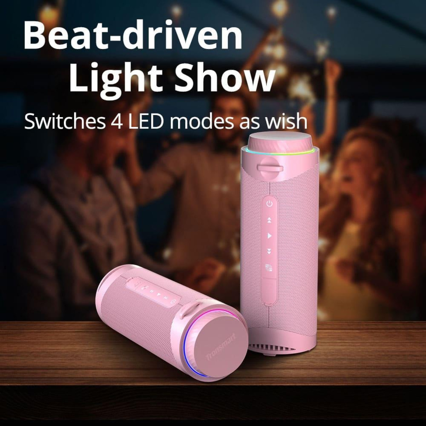 Портативна акустика Tronsmart T7 Pink