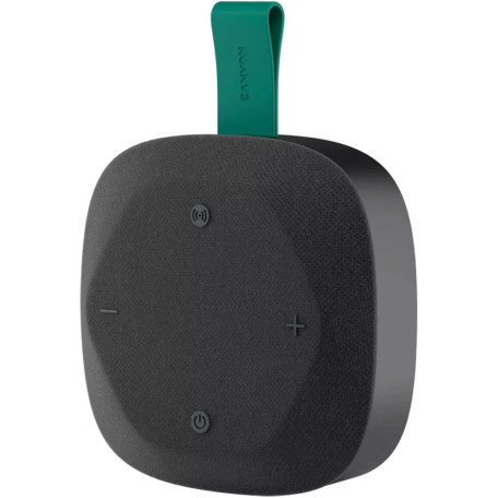 Портативна акустика Canyon HEXAGON 10 TWS 8W IPX5 Black Green (CNE-CBTSP10BG)