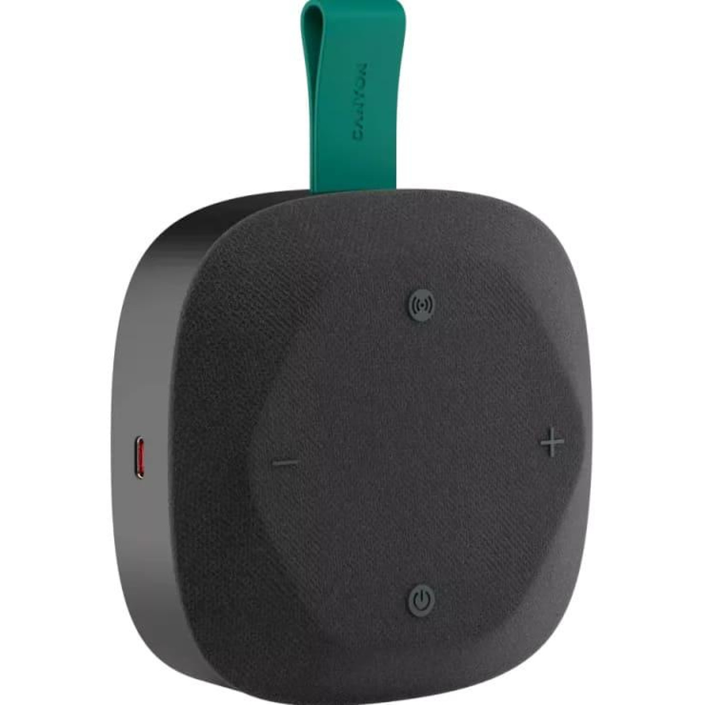 Портативна акустика Canyon HEXAGON 10 TWS 8W IPX5 Black Green (CNE-CBTSP10BG)