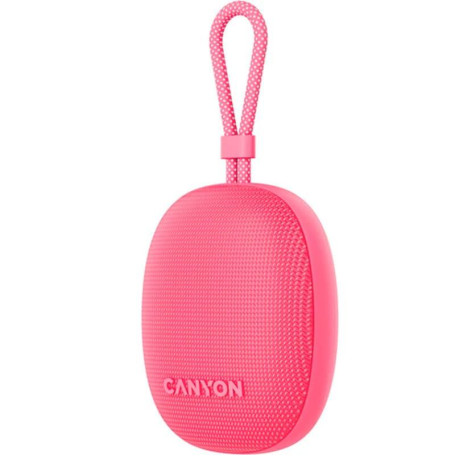 Портативна акустика Canyon OnMove 12 IPX7 TWS 5W Pink (CNE-CBTSP12PK)
